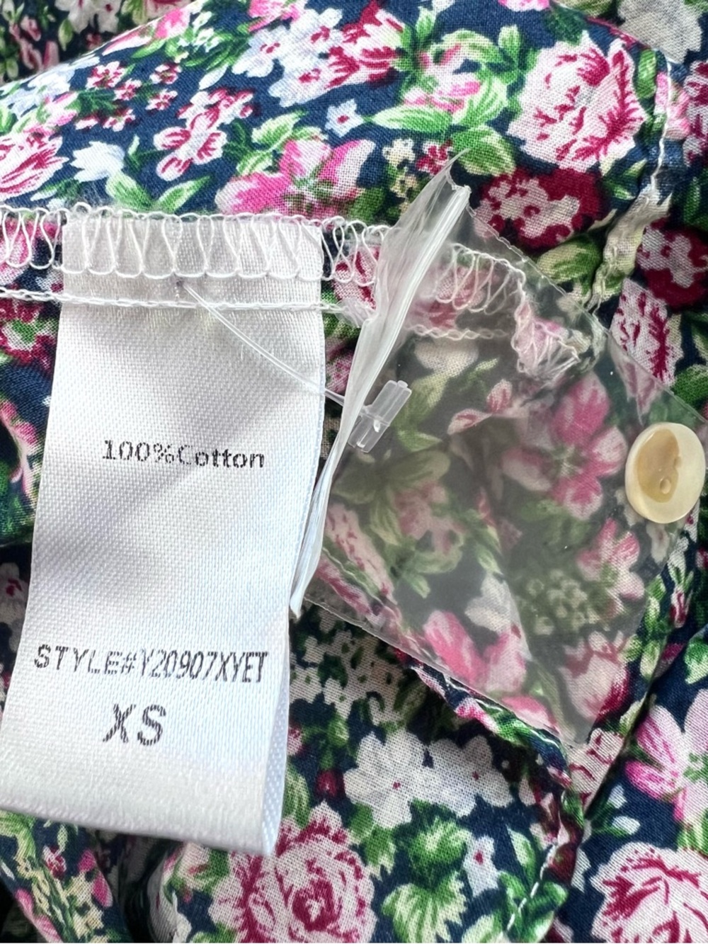 Tuckernuck Callahan Shirt Dress Floral Cotton Mini - Picture 10 of 12
